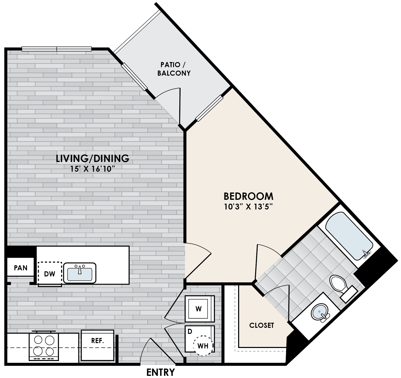 A1B Floorplan